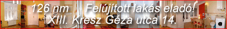 Fel�j�tott 126 nm - es lak�s elad�!