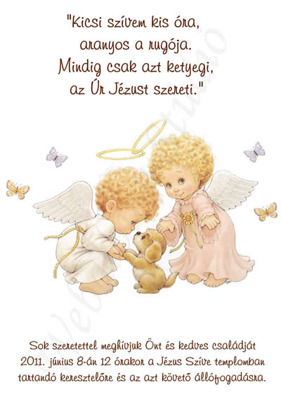 Francia hajtogatott keresztel� megh�v� belseje!