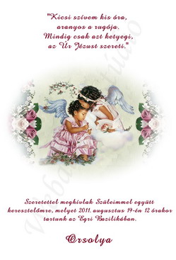13. Keresztel� megh�v� minta - pausz tekecses 