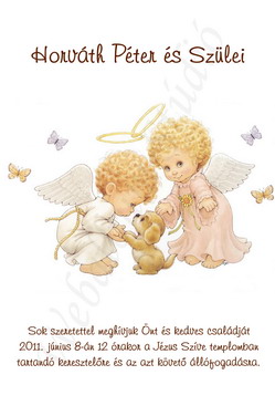 17. Keresztel� megh�v� minta - pausz tekecses 